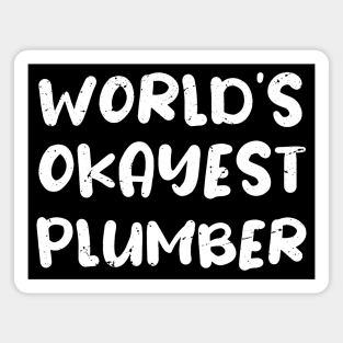 World's okayest plumber Magnet